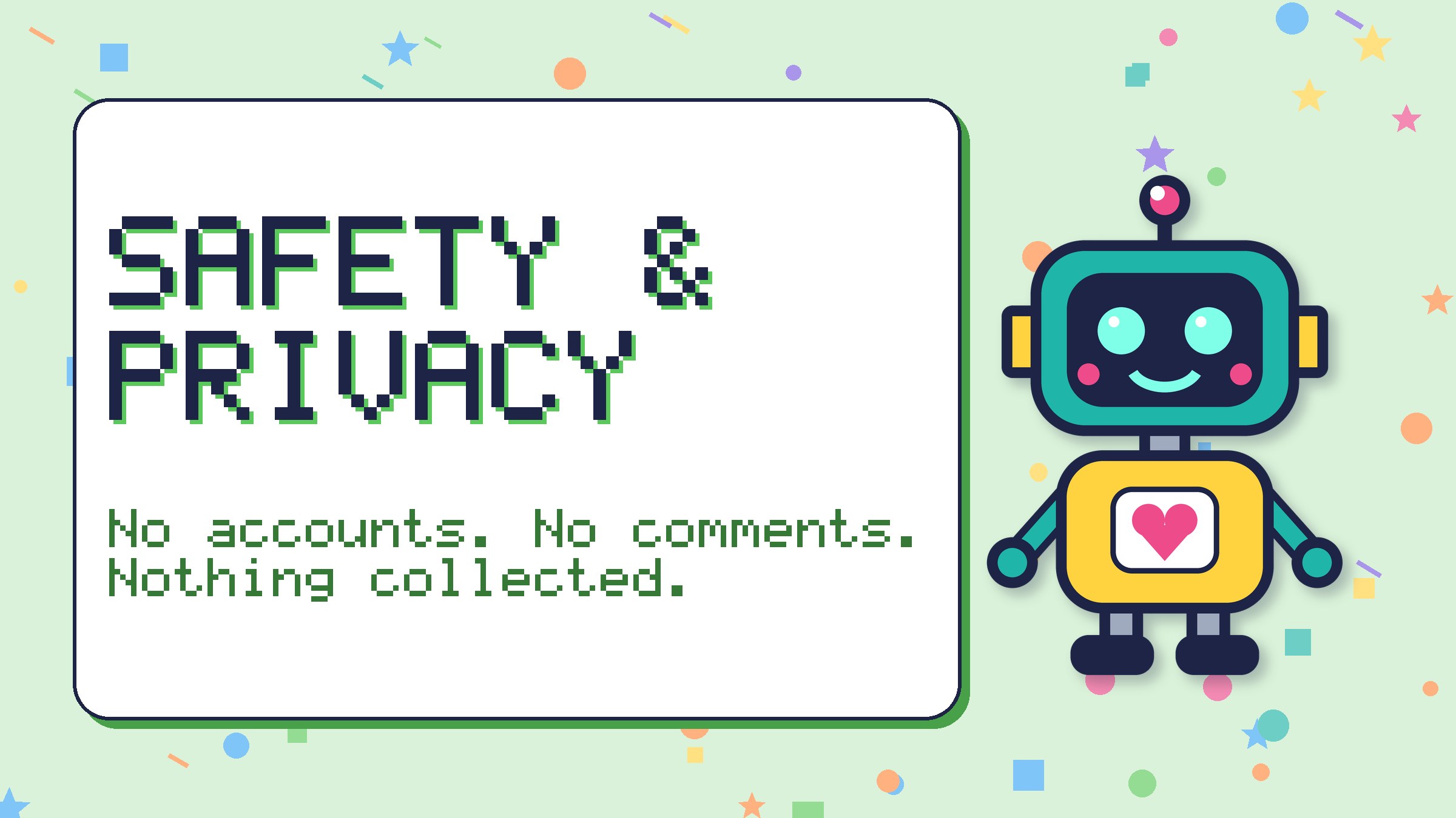 Safety & Privacy banner with Beep