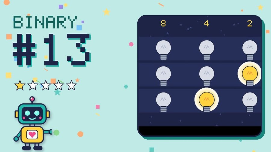Binary Secret 13 card