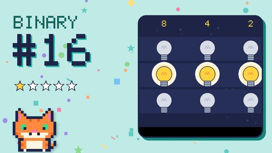 Binary Secret 16 card