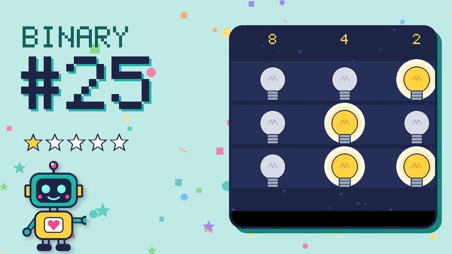 Binary Secret 25 card
