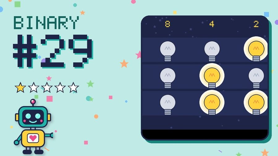Binary Secret 29 card