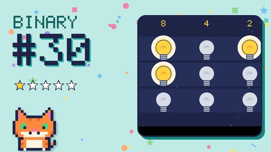 Binary Secret 30 card