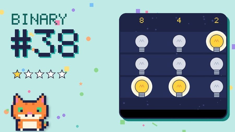 Binary Secret 38 card