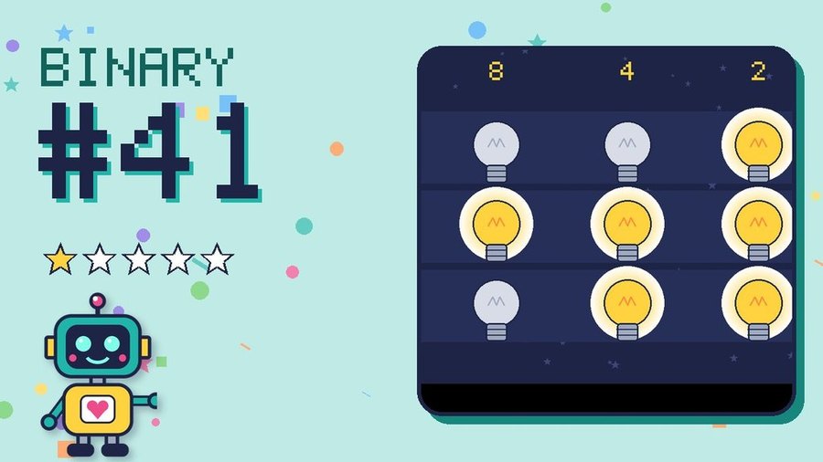 Binary Secret 41 card