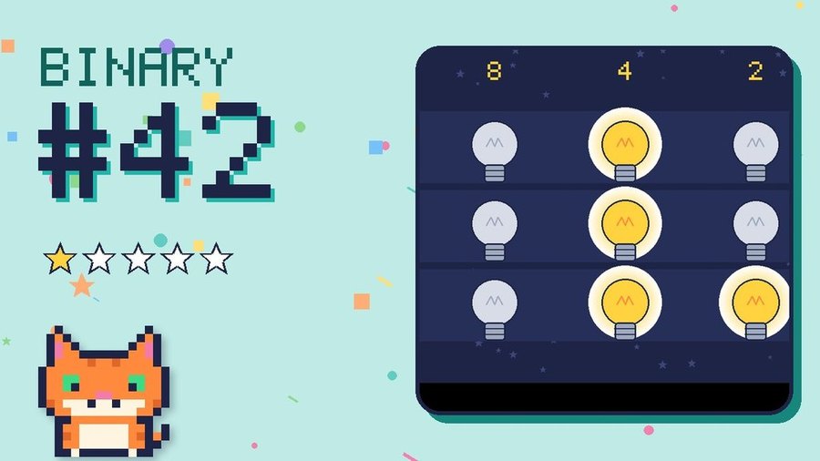 Binary Secret 42 card
