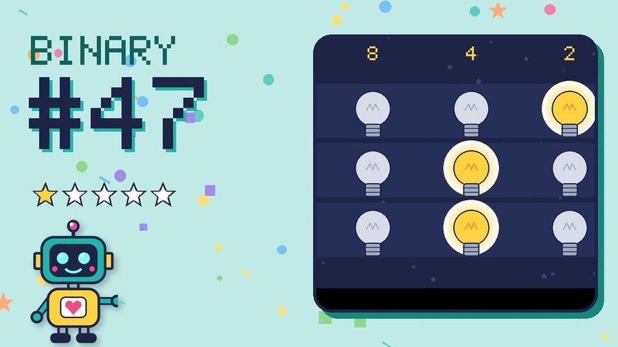 Binary Secret 47 card