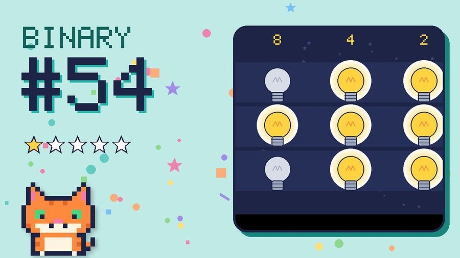 Binary Secret 54 card