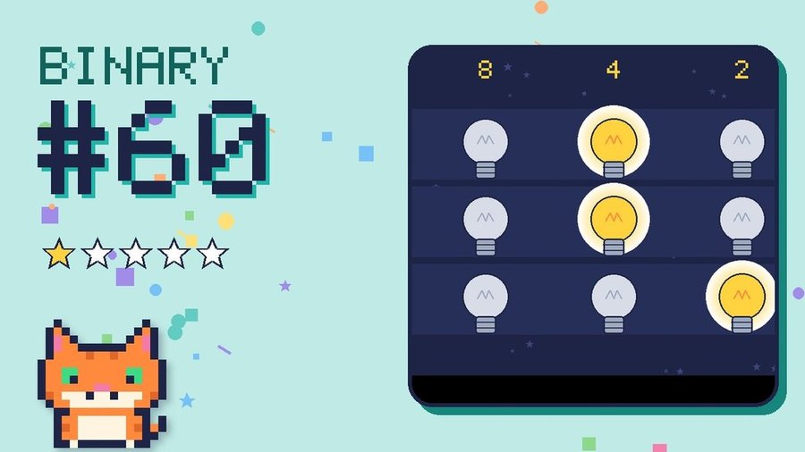 Binary Secret 60 card