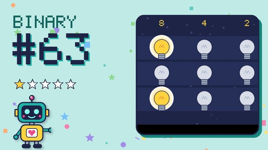Binary Secret 63 card