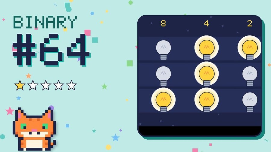 Binary Secret 64 card