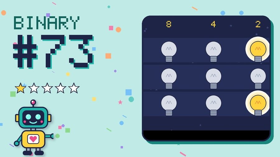 Binary Secret 73 card