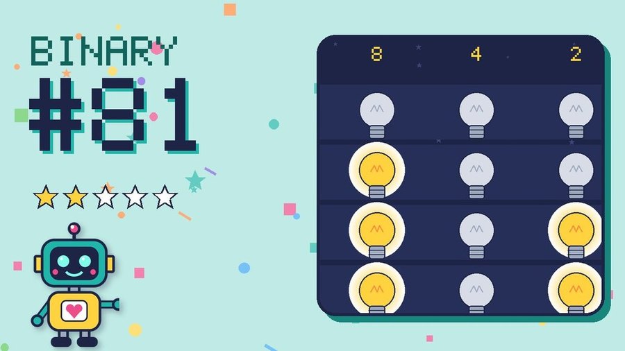 Binary Secret 81 card