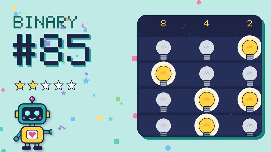 Binary Secret 85 card