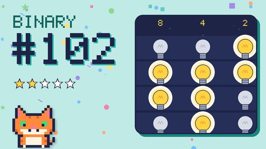 Binary Secret 102 card