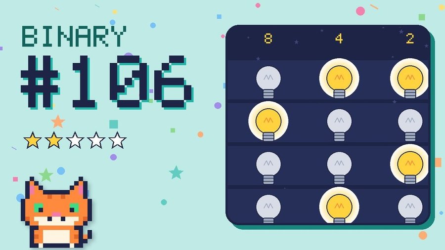 Binary Secret 106 card