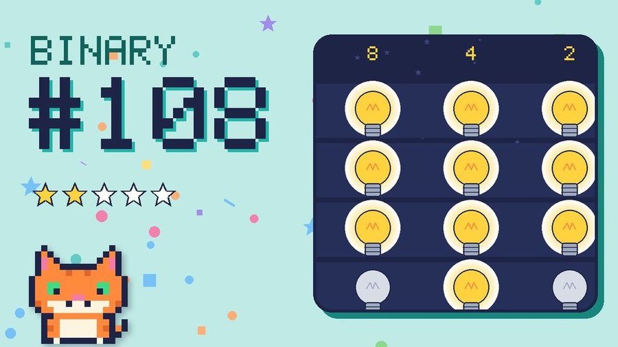 Binary Secret 108 card