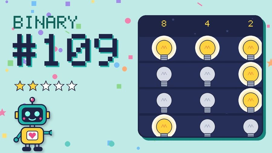 Binary Secret 109 card