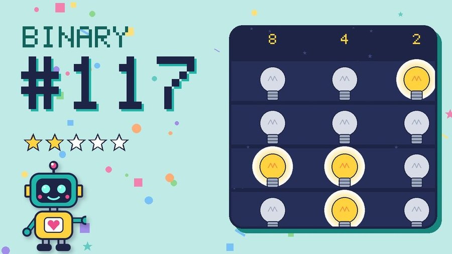 Binary Secret 117 card