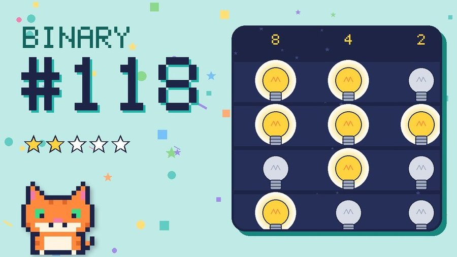 Binary Secret 118 card