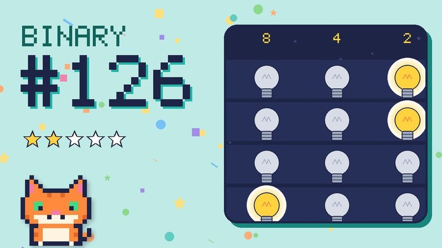 Binary Secret 126 card