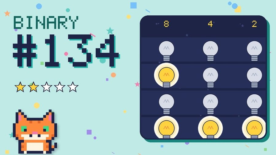 Binary Secret 134 card