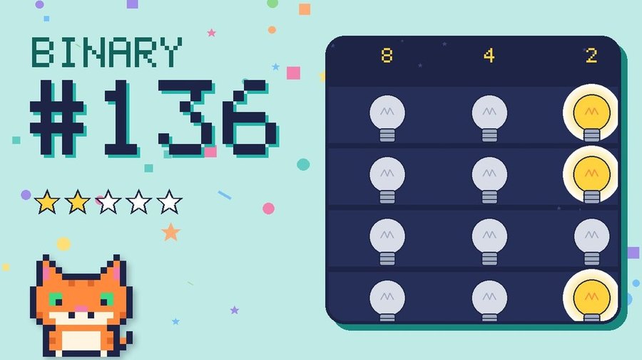 Binary Secret 136 card