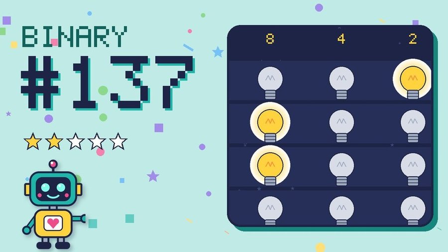 Binary Secret 137 card