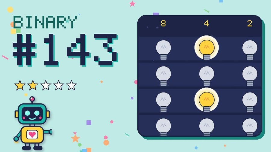 Binary Secret 143 card