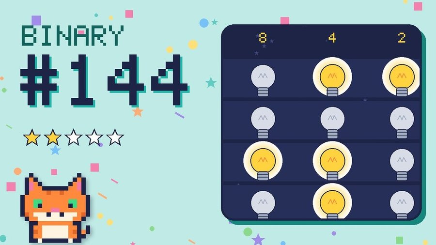 Binary Secret 144 card