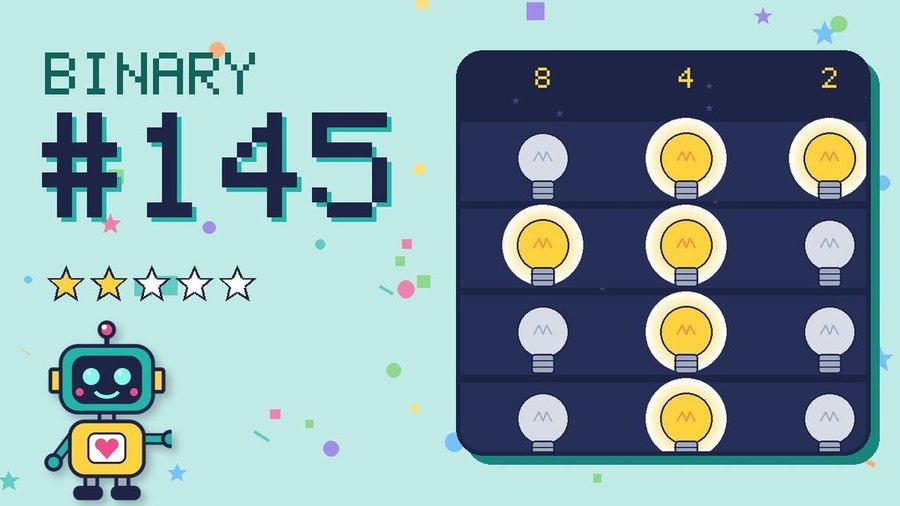 Binary Secret 145 card