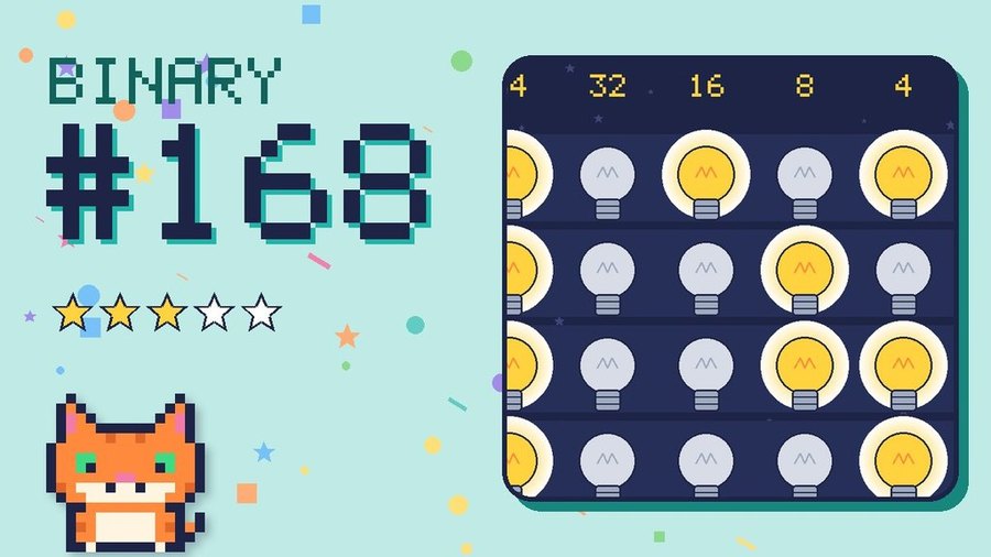 Binary Secret 168 card