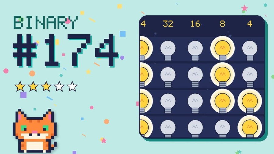 Binary Secret 174 card