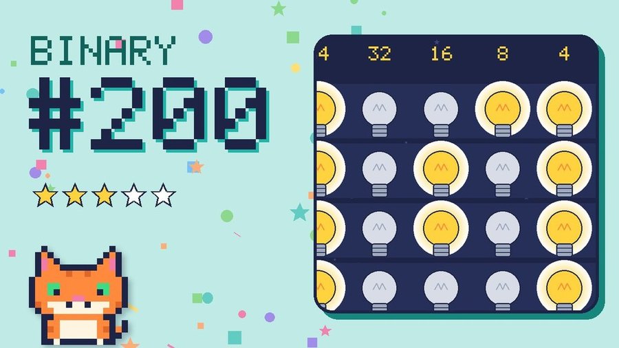 Binary Secret 200 card