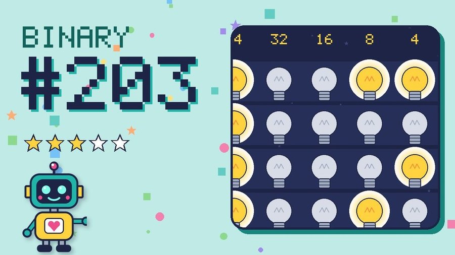 Binary Secret 203 card