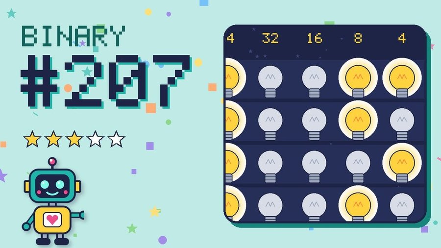 Binary Secret 207 card