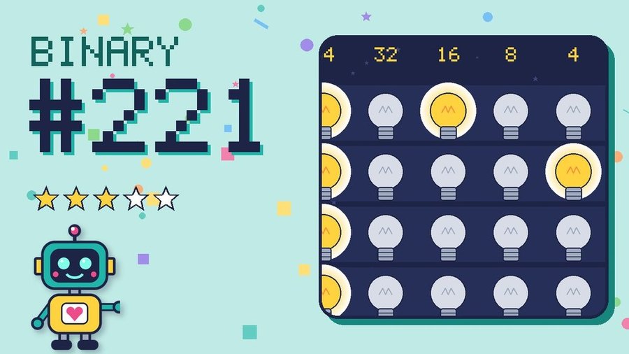 Binary Secret 221 card