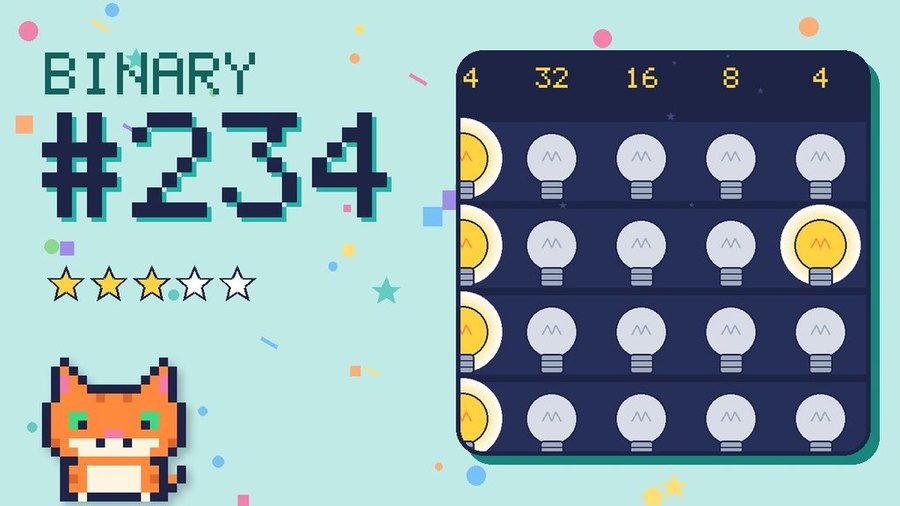 Binary Secret 234 card