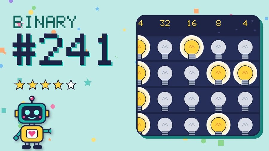 Binary Secret 241 card