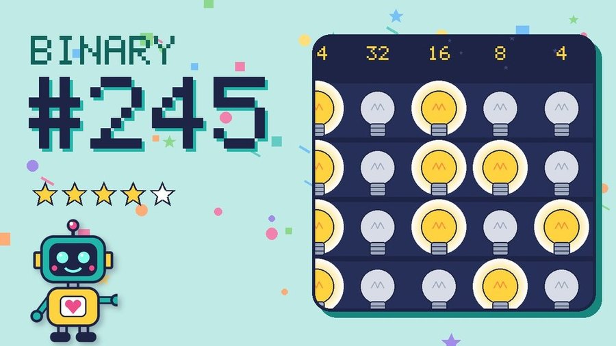 Binary Secret 245 card