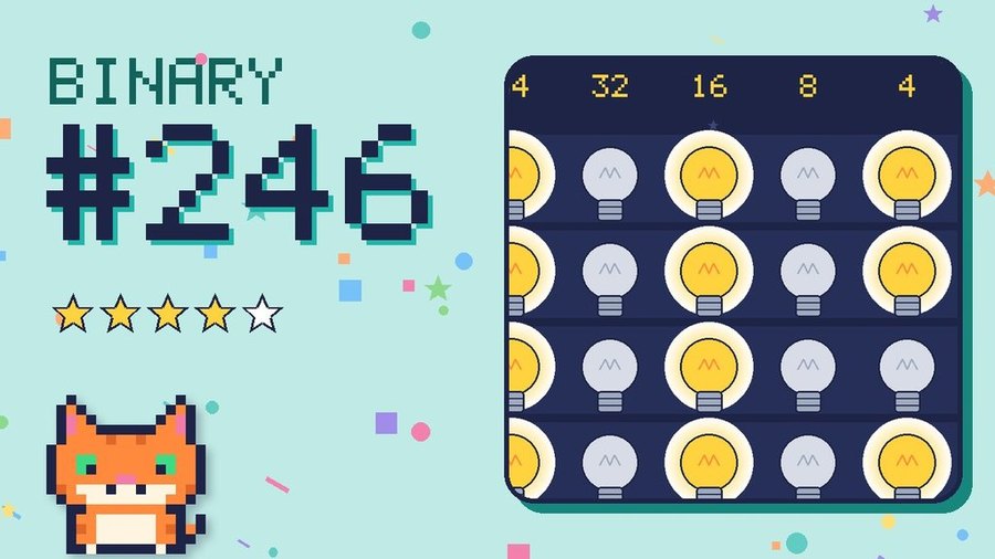 Binary Secret 246 card