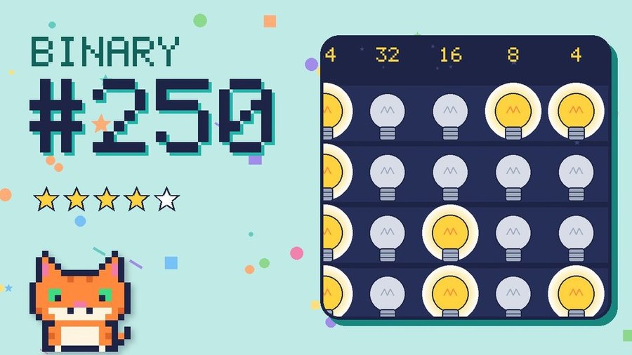 Binary Secret 250 card