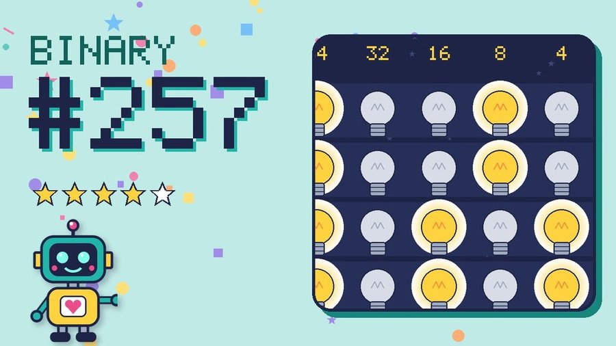 Binary Secret 257 card