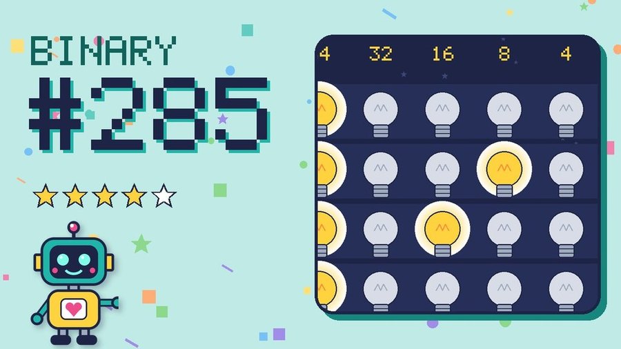 Binary Secret 285 card