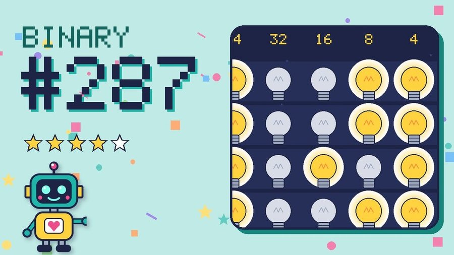 Binary Secret 287 card
