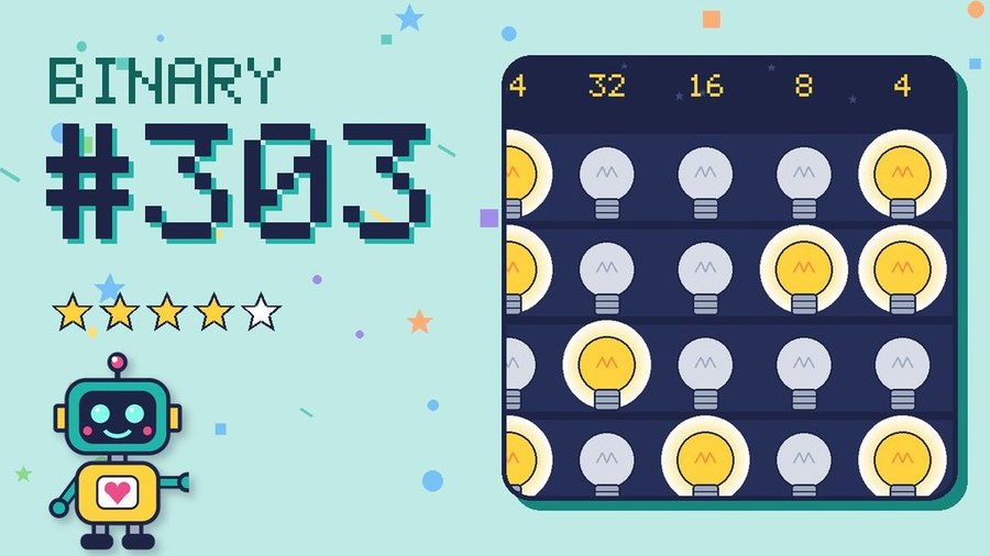 Binary Secret 303 card