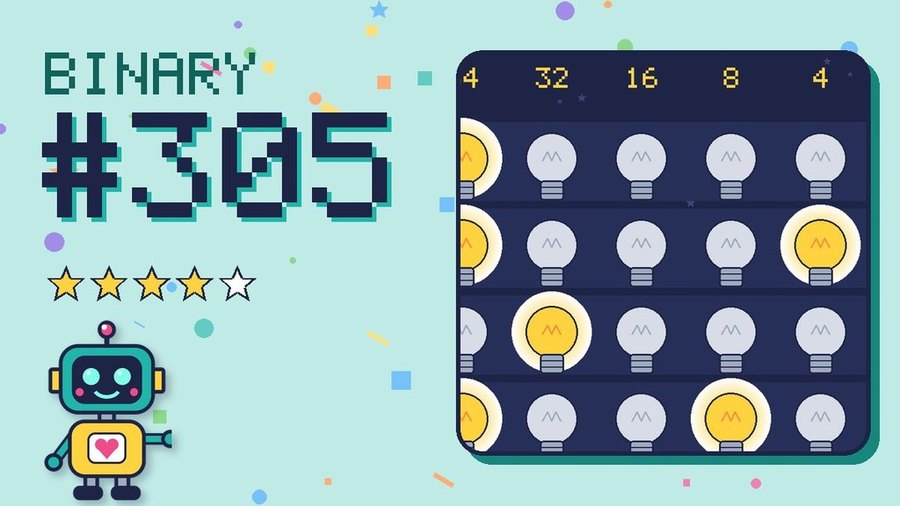 Binary Secret 305 card