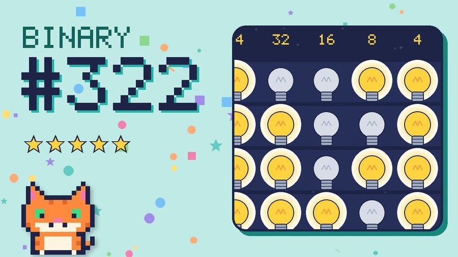 Binary Secret 322 card