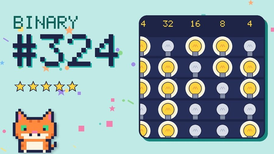 Binary Secret 324 card