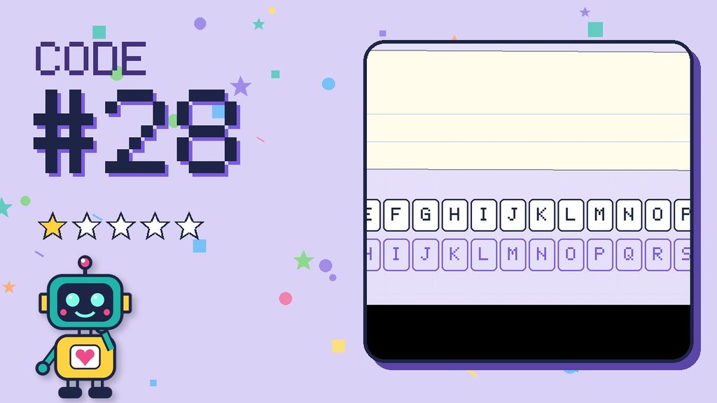 Secret Code #28