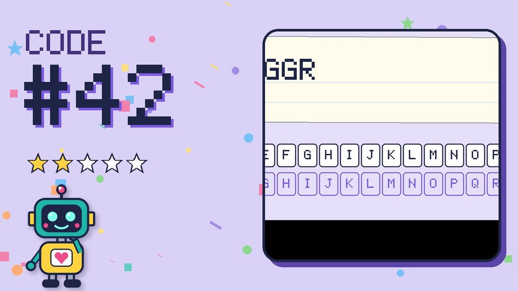Secret Code 42 card